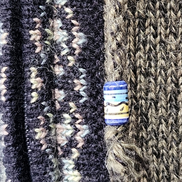 Alpaca Imports Hooded Zip Up Sweater Men's US Large* Olive Green - Picture 4 of 10